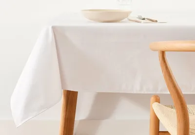 Zdjęcie produktu dla Obrus plamoodporny Belum Liso White 200 x 150 cm