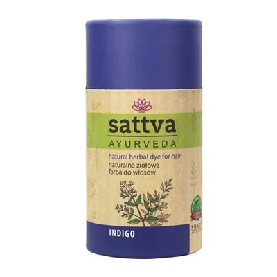Zdjęcie produktu dla Sattva Naturalna ziołowa farba Indigo, 150g