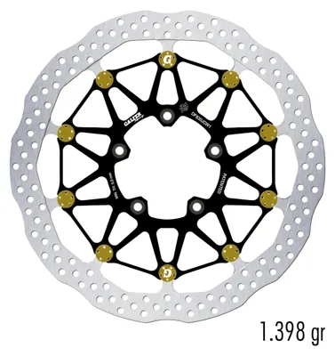 Image de Disque de frein Galfer 2x DF830JCW1G03 WAVE® FLOATECH, flottant, avant, 320x5,5mm, modèle MV