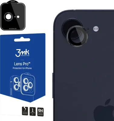 Obrázok produktu pre 3mk - Lens Protection Pro ochranné sklo objektívu na iPhone 16e – priehľadné