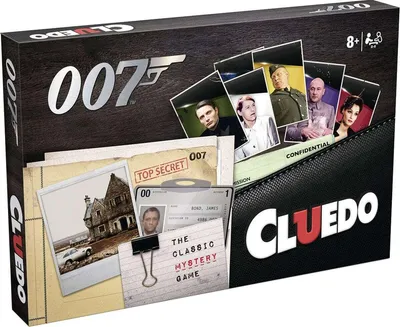 Produktbild von Winning Moves Cluedo: 007 James Bond (English Language) (WM01312-EN1)