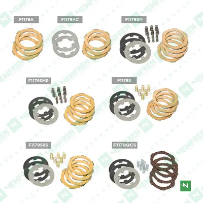 Produktbild von Kupplungs-Kit, OE-Standard Line mit 4 Reib-, 3 Stahlscheiben und 12 Federn