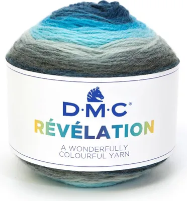 Obrázok produktu pre DMC Révélation – ľahká priadza, 19 % vlna, 78 %.Polyakryl, 3 % polyester (farba 204)