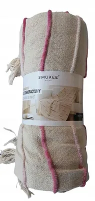Obrázok produktu pre Smukee Dekoračný pléd Boho 130x170 cm s strapcami