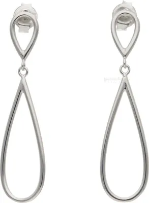 Produktbild von Ohrhänger Silber 925 rhodiniert JL51-06-0054 JuwelmaLux