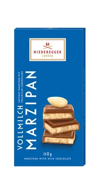 Produktbild von Niederegger Marzipan Tafel Classic Vollmilch Schokolade 110g