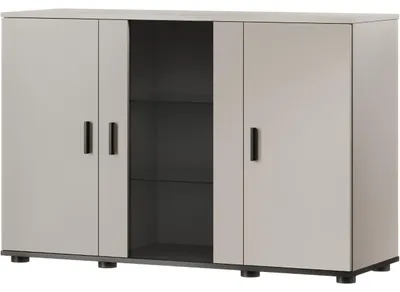 Obrázek produktu pro Komoda BRNO SH8J kašmír / černá