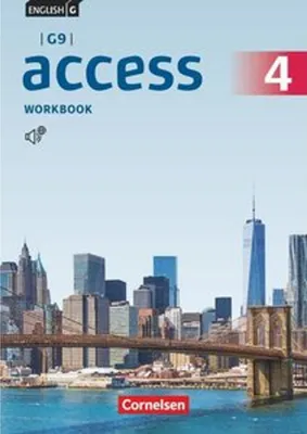 Immagine prodotto di English G Access G9 Band 4 Ausgabe 2019: Workbook mit Audios online