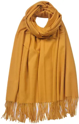 Produktbild von Juleeze JZSC0612Y, Damen-Wintertuch, gelb, 68 x 175 cm