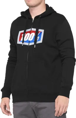 Produktbild von 100% Official full-zip Hoodie black L