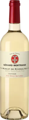 Produktbild von Muscat de Rivesaltes - Wein aus Südfrankreich - 15% - Muscat blanc natürlicher Süßwein - Gérard Bertrand - 1x75cl