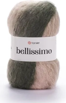 Produktbild von YarnArt Bellissimo 1410, Weiches Mohair-Garn, Vielseitig & Leicht, 330m