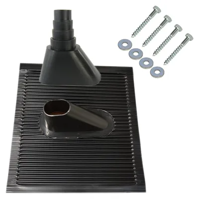 Produktbild von PremiumX SAT Dachsparrenhalter Montage Set Sparrenhalter universal ALU Abdichtung für Masten schwarz