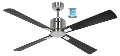 Immagine prodotto di ECO NEO III 132, Ventilatore Acciaio Spazzolato WiFi senza Luce, CasaFan