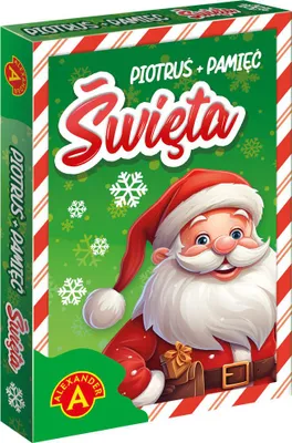 Zdjęcie produktu dla ALEXANDER Karty piotruś + pamięć - Święta 2797