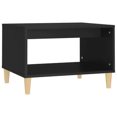 Immagine prodotto di vidaXL Tavolino nero 60x50x40 cm Materiale ligneo