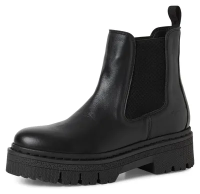 Zdjęcie produktu dla Tamaris damskie eleganckie buty za kostkę Chelsea 1-25450-45 czarny