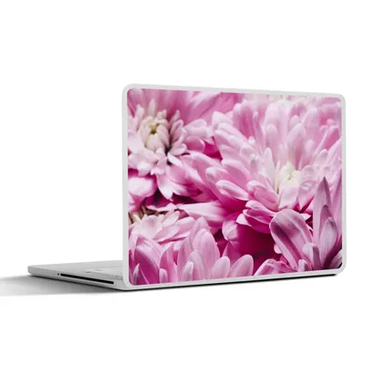 Produktbild von MuchoWow® Laptop Aufkleber Sticker Cover Blumen - Rosa - Natur 36.5x27.5 cm - Laptop-Sticker
