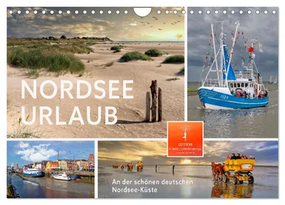 Produktbild von Nordsee-Urlaub (Wandkalender 2027 DIN A4 quer), CALVENDO Monatskalender