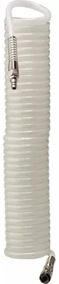 Image de Tuyau d'air en spirale 10m - Ø intérieur 9,3mm - pression max 15 bar - raccord rapide