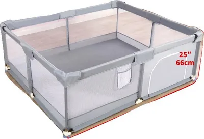 Obrázok produktu pre Detská ohrádka, bezpečný dizajn, jednoduché monitorovanie, typ 1 200 200 cm