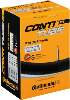 Produktbild von Continental Schlauch MTB 26 Freeride 26x2.30-2.70" 57/70-559 SV 42mm