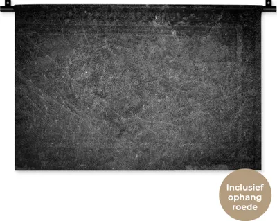 Produktbild von MuchoWow® Wandteppich Wandbehang Leder - Strukturiert - Industriell - Grau 60x40 cm Tapisserie Dekoration Wandtuch - Wanddekorationen