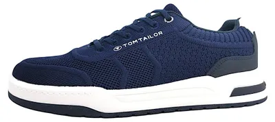 Image de Tom Tailor : Chaussures pour hommes, chaussures à lacets, couleur bleue, style décontracté