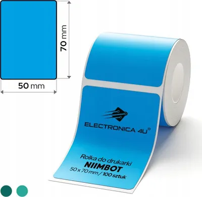 Immagine prodotto di Etichette autoadesive termiche a trasferimento termico Niimbot M2 M3 50x70