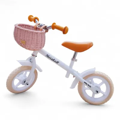Image de Panier viennois Mini Gris - Panier vélo pour enfants & vélo de course 22x16xH12cm