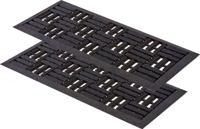 Zdjęcie produktu dla Wycieraczka zewnętrzna Astra DYNAMIC ZESTAW 2 SZT. Czarny 25 x 60 cm