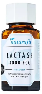 Zdjęcie produktu dla naturafit Lactase 4000 FCC Capsules, 100 kapsułek