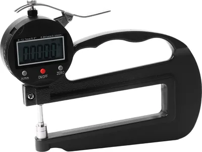 Zdjęcie produktu dla Cyfrowy miernik grubości 0,001 mm 0,00005 cala Rozdzielczość 12,7 mm 0,5 cala Zakres Grubościomierz zegarowy ze stopu aluminium