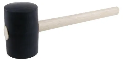 Obrázek produktu pro Palice gumová 90mm 36cm násada dřevo 19253