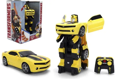 Productafbeelding van Jada Toys Transformers RC Auto Bumblebee, 35 cm, met afstandsbediening