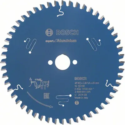 Obrázek produktu pro Bosch 2608644095 Bosch Kreissägeblatt EX AL H 165x20-52
