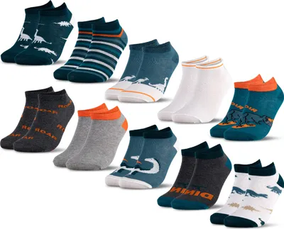 Produktbild von Occulto Kinder Sneaker Socken Motive 10er Pack (Modell: Motivo)