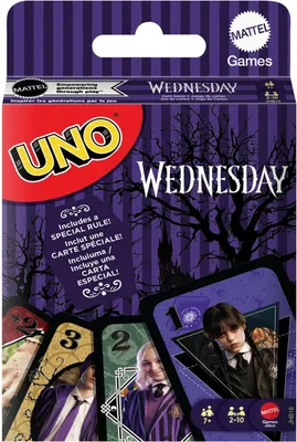 Obrázok produktu pre Uno Wednesday hracie karty od Mattel