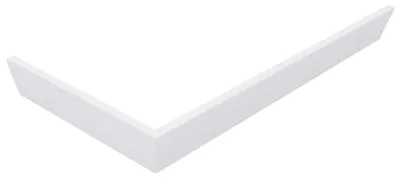 Productafbeelding van Polysan KARIA hoekdouchebak, afmetingen 100x90 cm, hoogte 11 cm, voor rechts