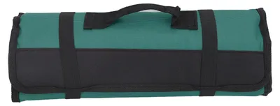 Produktbild von Messerrollen Tasche mit 20 Fächern aus strapazierfähigem Canvas für Köche
