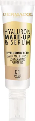 Produktbild von Dermacol Hyaluron Make-up & Serum Make-up mit Hyaluronsäure 01 Pale 25 g