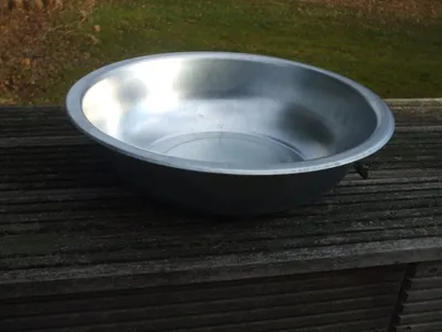 Produktbild von Zinkschale, Blumenschale, Dekoschale, Pflanzschale, Zinkwanne, D 40