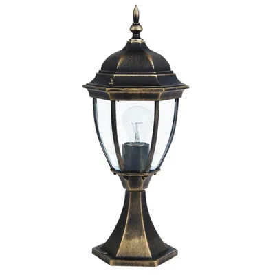 Produktbild von Rabalux 8383 Außenstehleuchte Toronto, E27, gold, rund, Klassisch, ø205mm