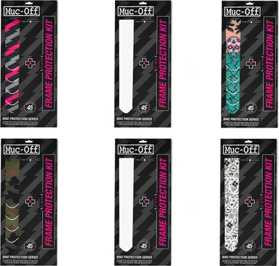 Zdjęcie produktu dla Muc Off Frame Protection Foils Frame Protection Kit E-MTB, Camo - Black Green