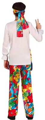 Produktbild von Fiestas Guirca Hippie-Kostüm, für Kinder, 5-6 Jahre