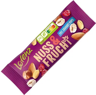 Produktbild von Lorenz Nuss & Frucht mit Joghurt Pops 40g