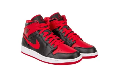 Produktbild von Männer Schuhe Nike Air Jordan 1 Mid Turnschuhe Sport hoch 48.5