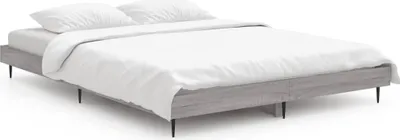 Obrázok produktu pre vidaXL Posteľný rošt Grey Sonoma 135x190 cm Drevo Materiál