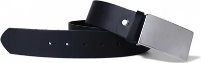 Produktbild von FRONHOFER Ledergürtel kürzbar, 3,8 cm breit, silberne Schnalle, extra Edelstahlschraube