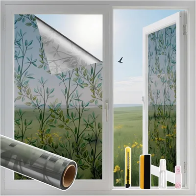 Obrázek produktu pro Folie na okna, UV ochrana, neprůhledná, 44,5 x 200 cm, samolepicí, pro okna
